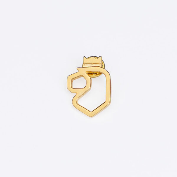 Pin NL Dorado sin decorado